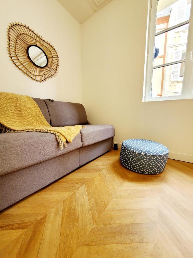 Studio Jeannette Avec Balcon Et Juste A 130 Metres Plage ! Plein Centre ! Wifi - Draps Serviettes Inclus ! トルヴィル＝シュル＝メール エクステリア 写真